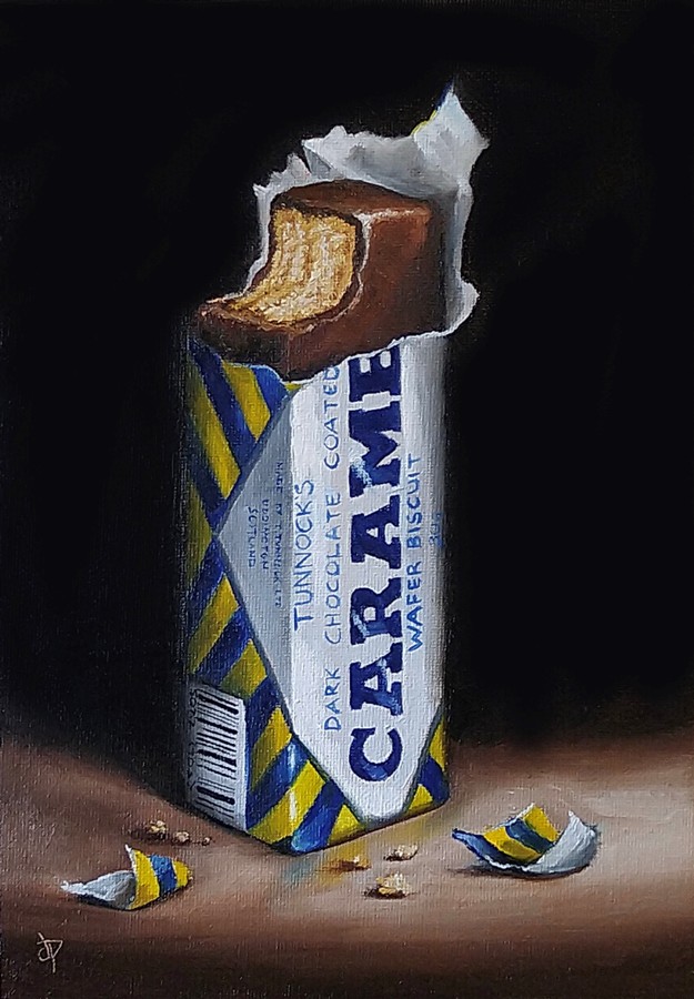 'Dark Caramel' by artist Jane Palmer